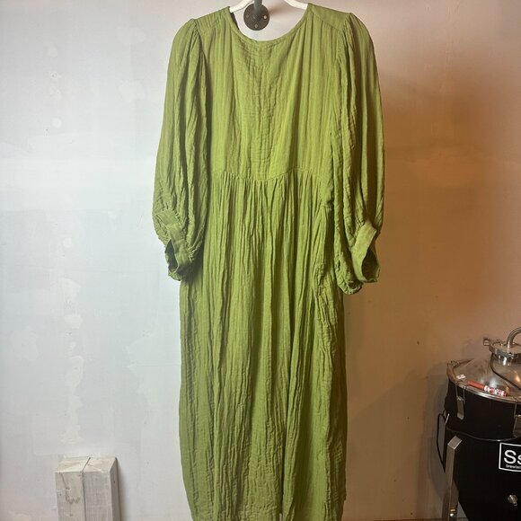 Kyra Midi Dress Fern Gauze 2XL - Picture 10 of 16
